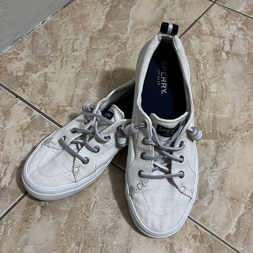 Sperry Canvas Memory Foam Sneakers